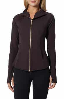 YOGALICIOUS Lux Rebel Flared Full Zip Sweatshirt