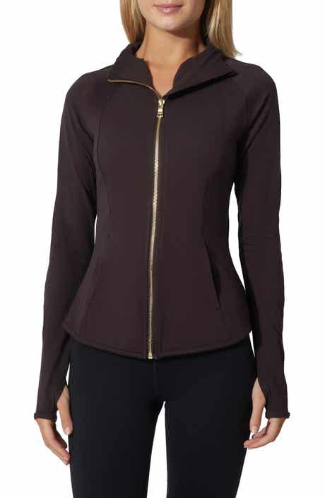 YOGALICIOUS Lux Rebel Flared Full Zip Sweatshirt