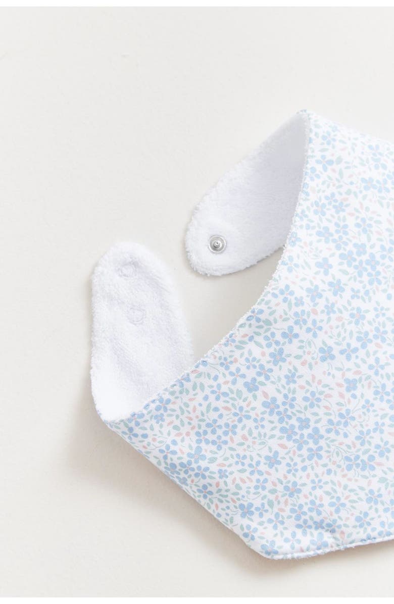 Babycottons Premium Peruvian Pima Cotton Lily Bandana Bib For Infant, Alternate, color, Pink