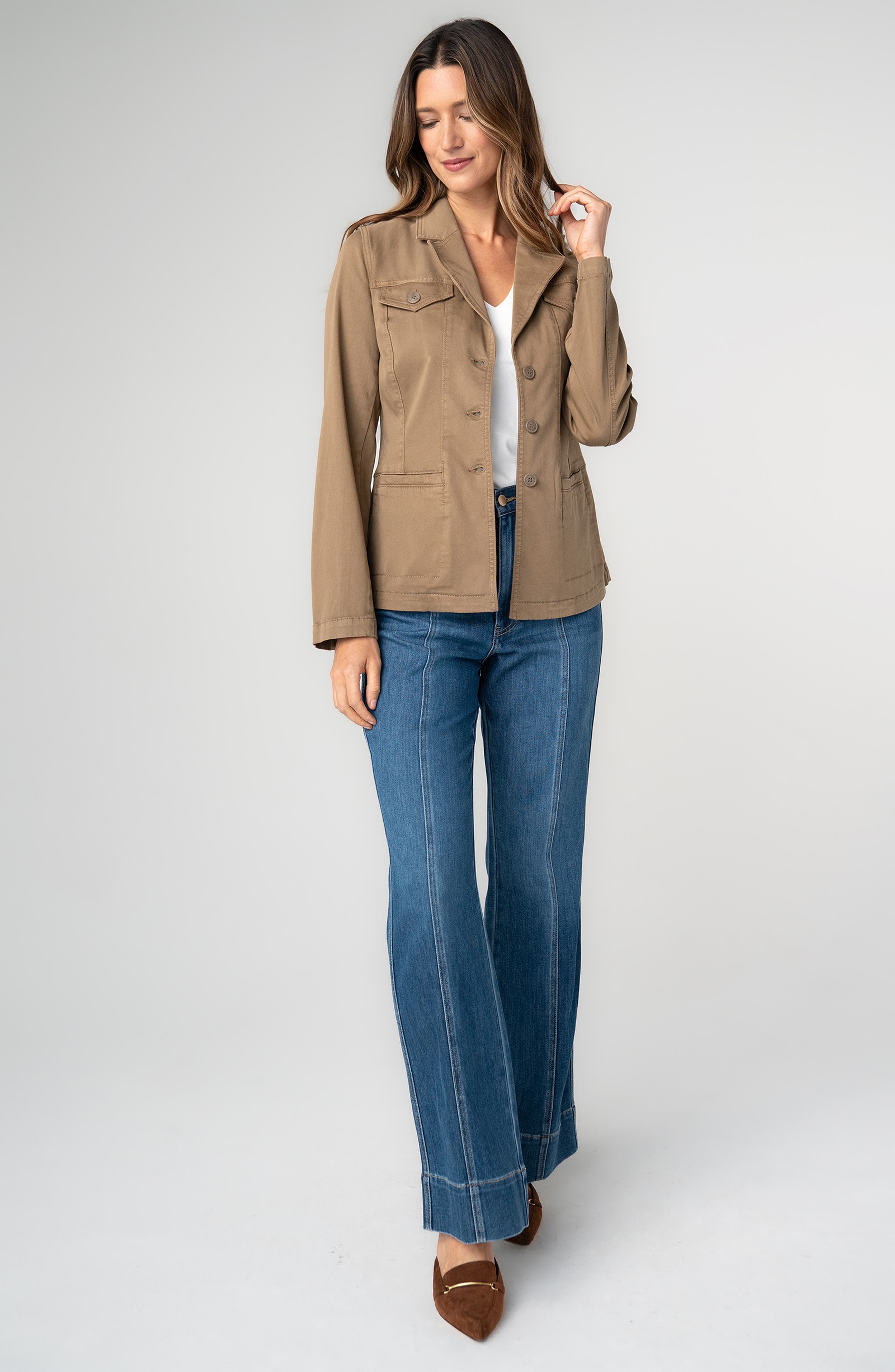 Женские Liverpool Los Angeles Everyday Stretch Twill Blazer — фото 5
