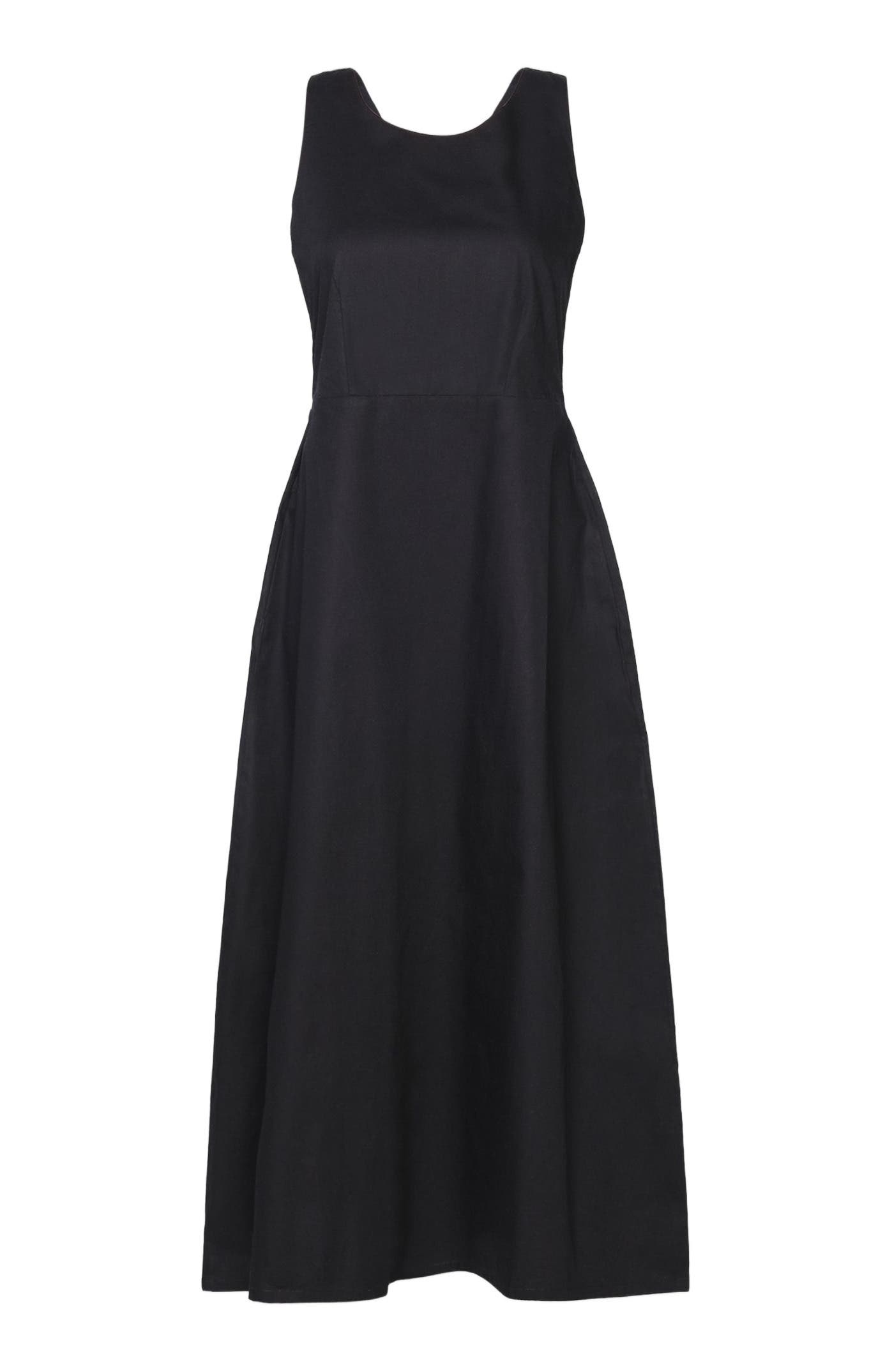 Cross-back Midi Dress - image 2