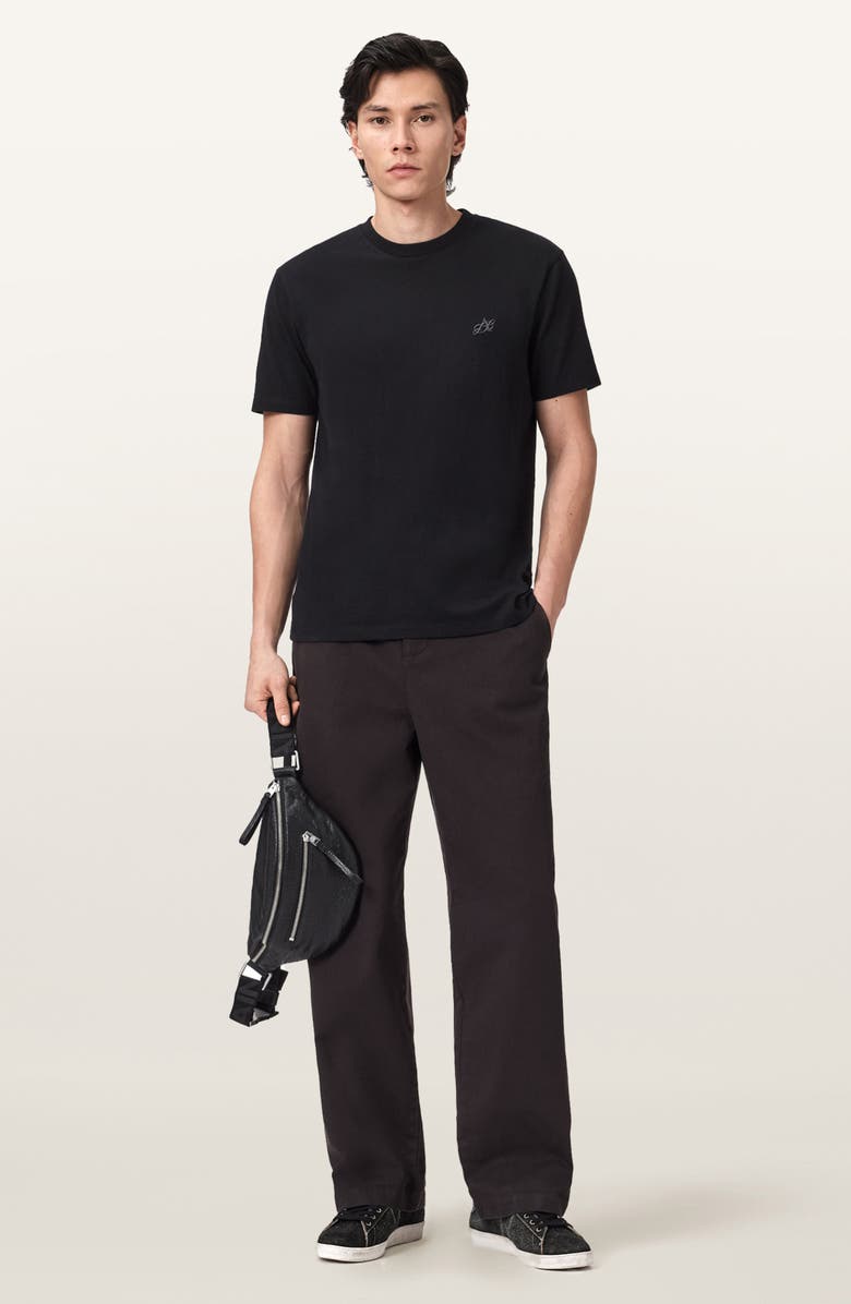 AllSaints Cipher Relaxed T-Shirt, Alternate, color, Jet Black