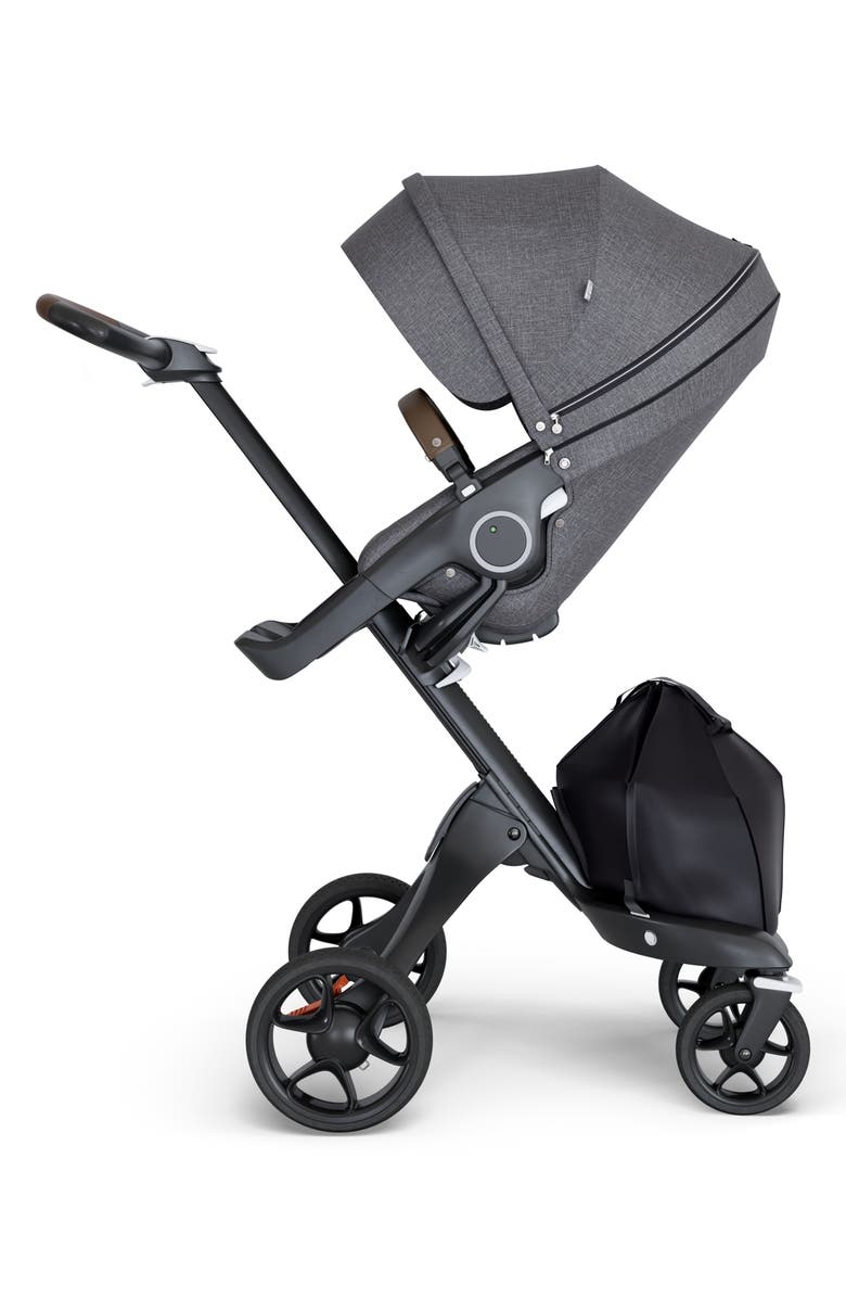 Stokke Xplory<sup>®</sup> Black Chassis Stroller, Main, color,