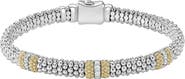 LAGOS Lux Caviar Diamond Station Bracelet