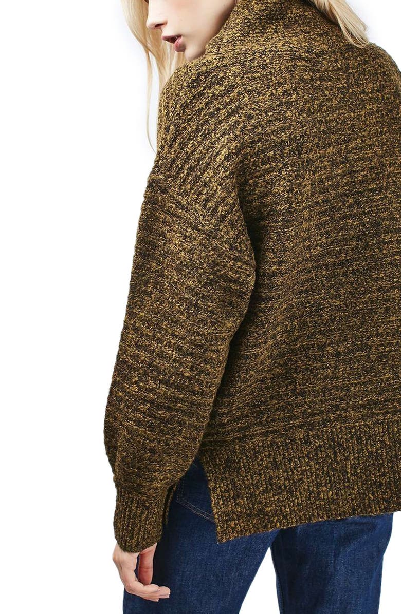 Topshop Oversize Cocoon Sweater, Alternate, color, 