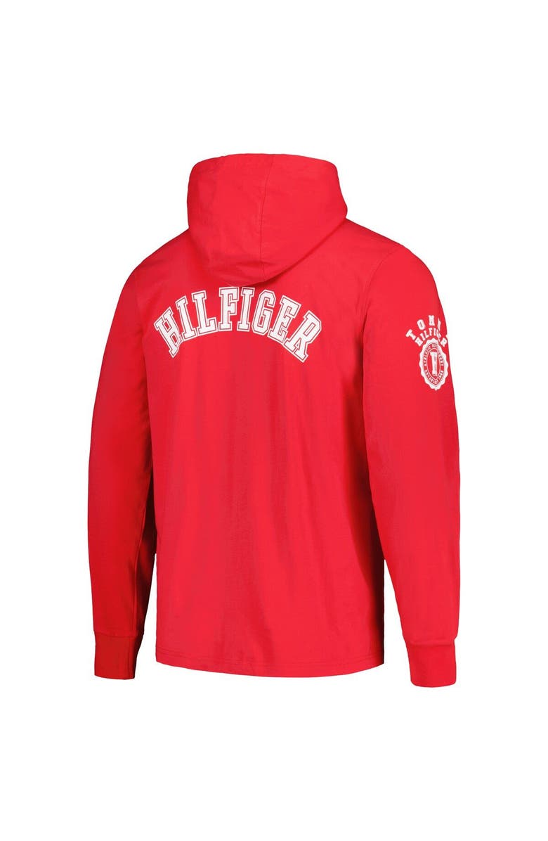 Tommy Hilfiger Men's Tommy Hilfiger  Red Kansas City Chiefs Morgan Long Sleeve Hoodie T-Shirt, Alternate, color, Red