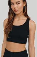 Kathryn McCarron Bardot Cropped Tank