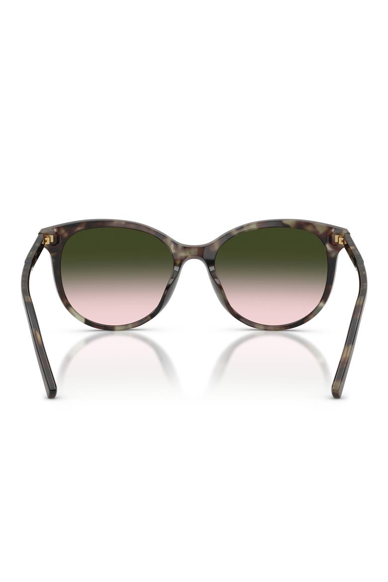 55mm Phantos Sunglasses, Alternate, color, GREEN HAVANA / BROWN GREEN
