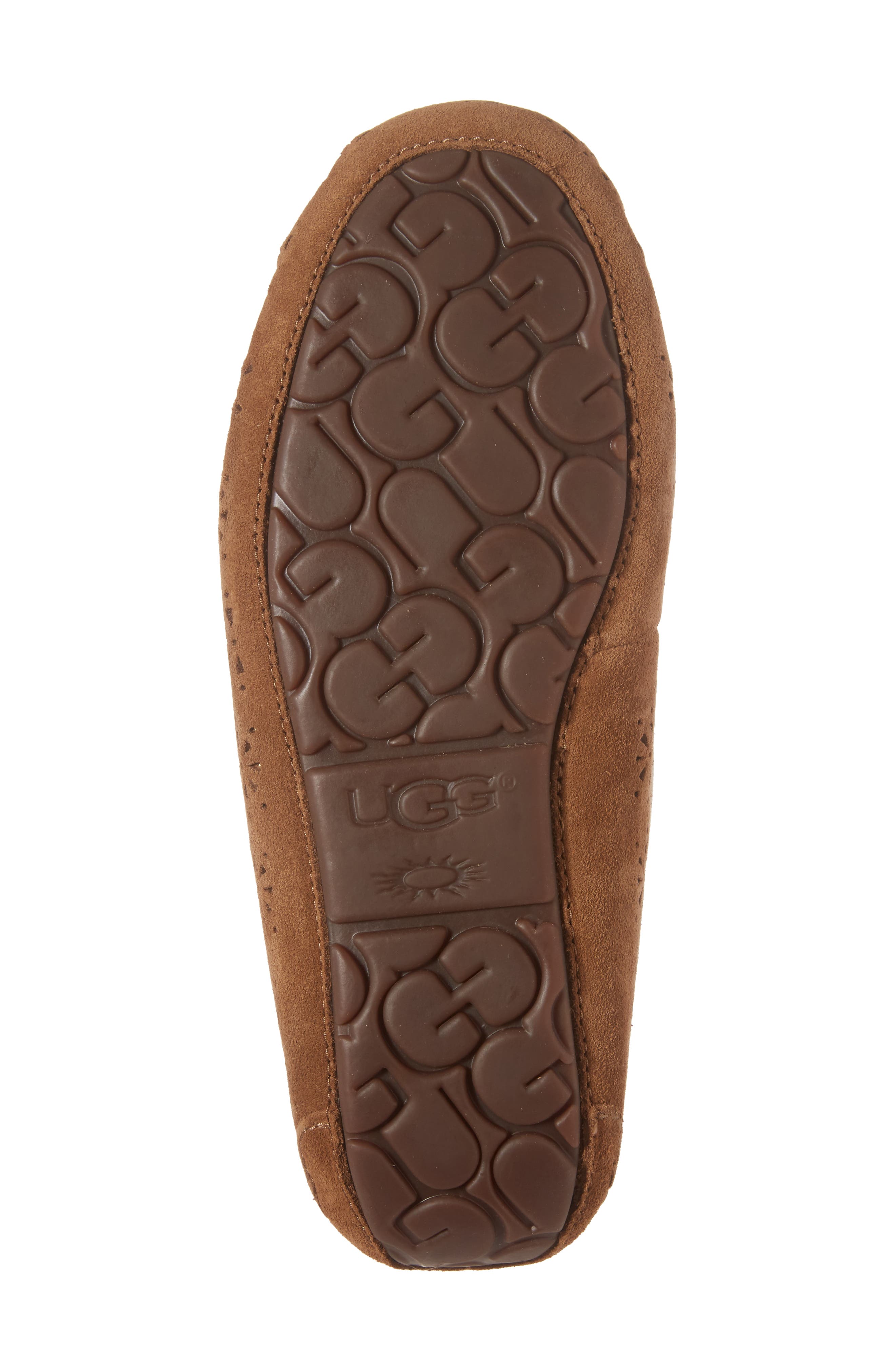 Dakota Sunshine Slipper, Alternate, color, CHESTNUT SUEDE