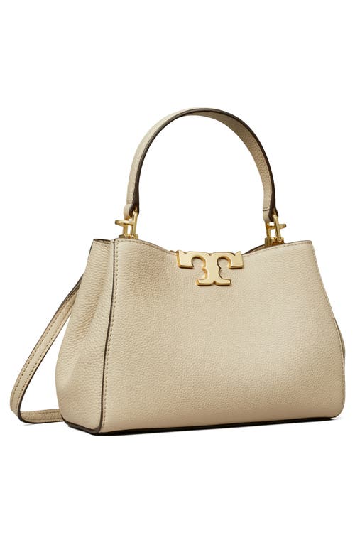 Tory Burch Mini Eleanor Soft Leather Satchel In Gray