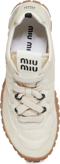 Miu Miu Sport Quilted Nylon Sneaker (Women) | Nordstrom