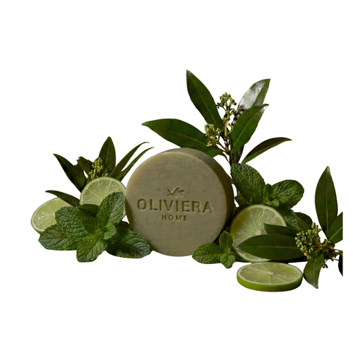 Oliviera Home Peppermint Bar Soap Trio in White at Nordstrom
