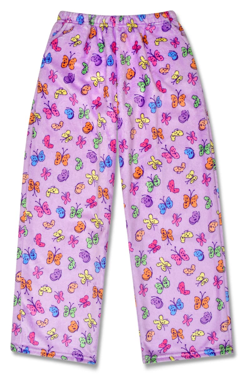 Iscream Kids' Bright Butterflies Pajama Pants, Main, color, 