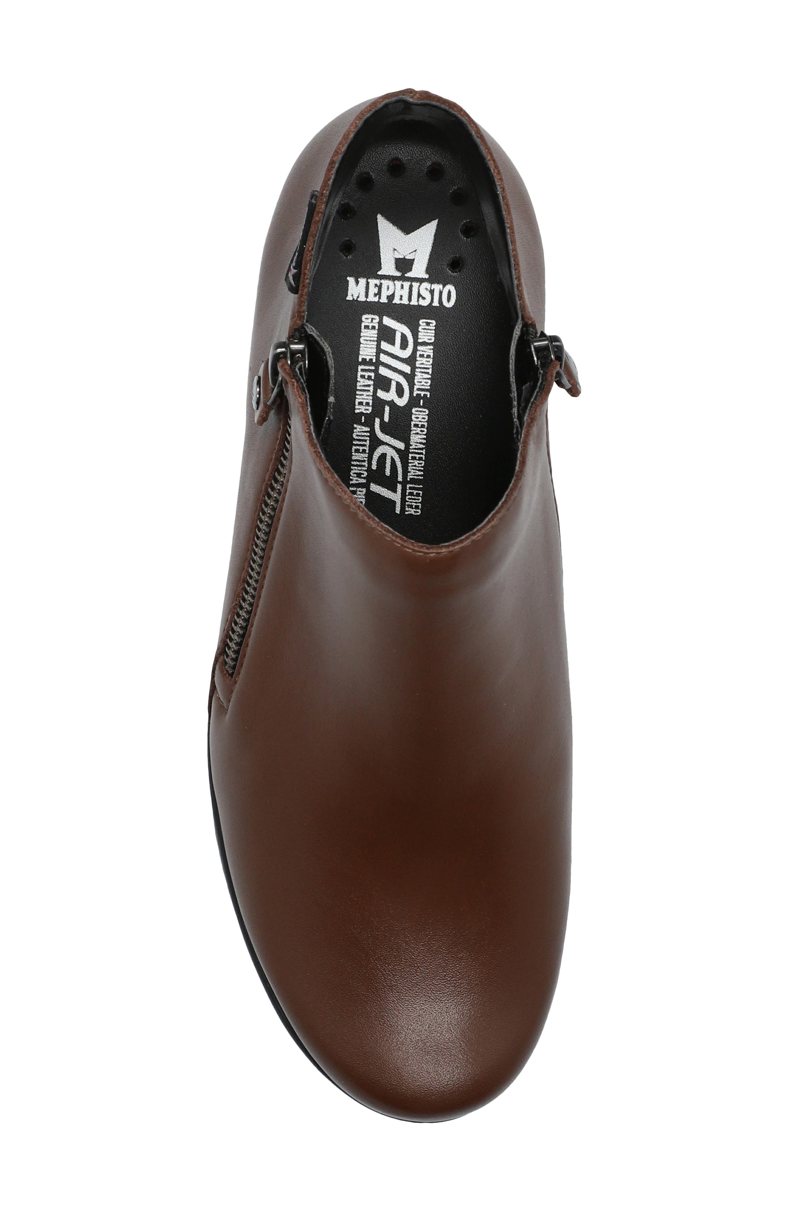Romia Double Zip Bootie, Alternate, color, BROWN SOFTY 1258