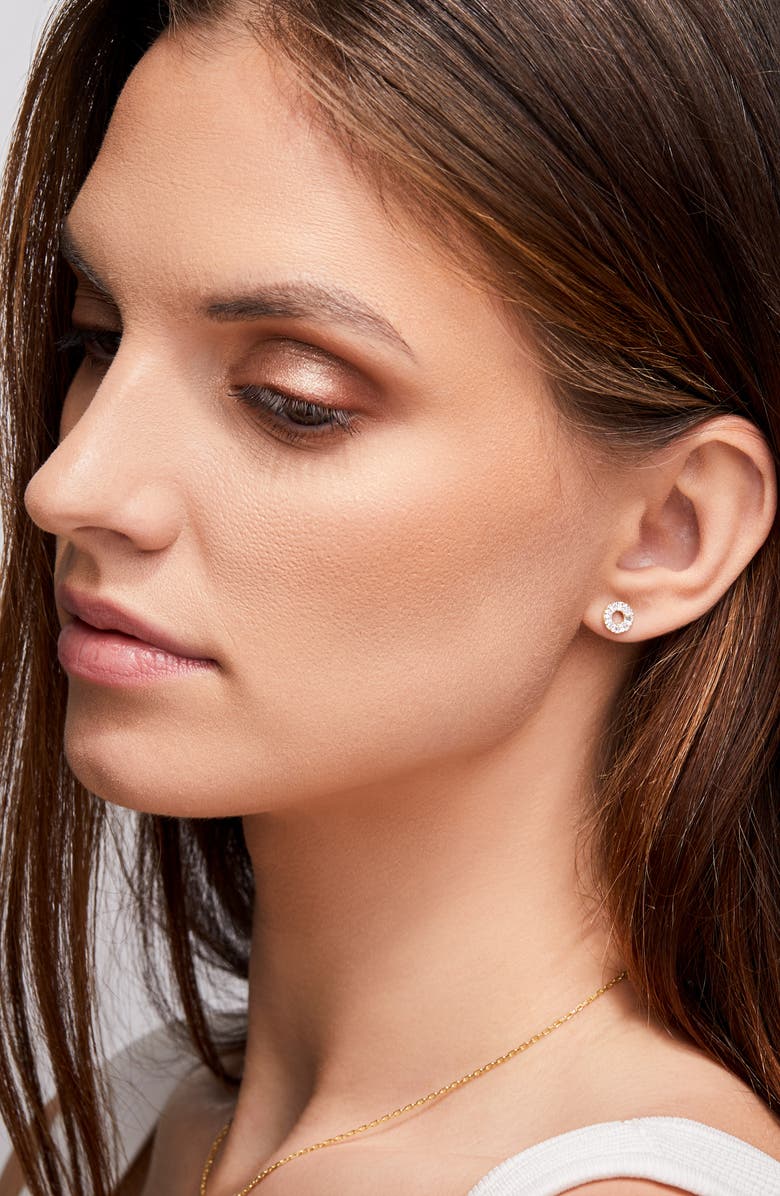 Bony Levy Circle of Life Diamond Stud Earrings, Alternate, color, 