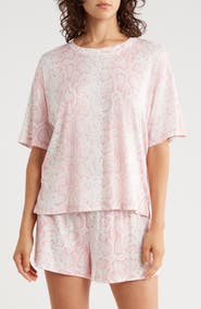 PJ Salvage T-Shirt & Boxer Shorts Pajamas