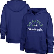 '47 Women's '47 Royal Seattle Seahawks Whirlwind Naomi Pullover Hoodie