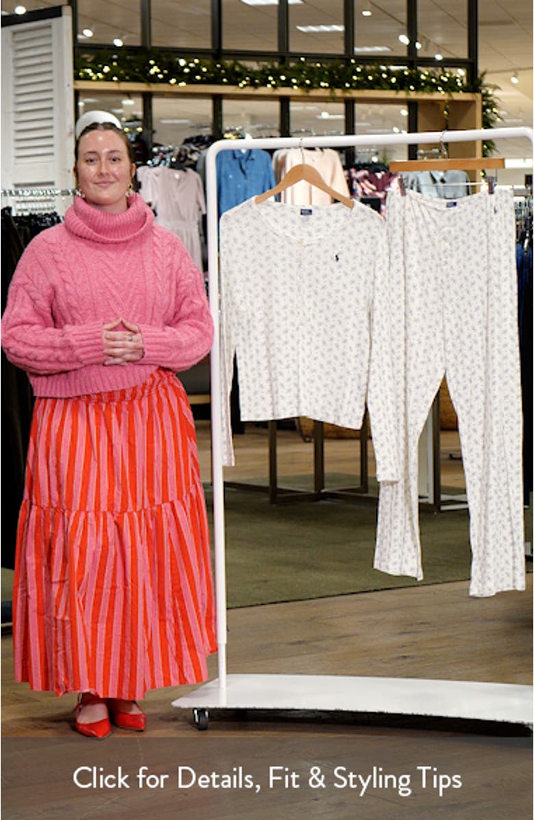 Henley Cotton Pajamas, sales video thumbnail