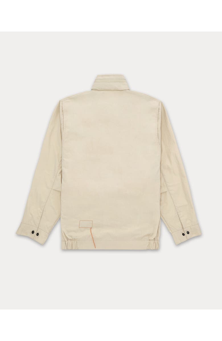 Fortela Tpage Nylon and Cotton Jacket, Alternate, color, White