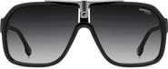Carrera Eyewear 64mm Oversize Gradient Navigator Sunglasses