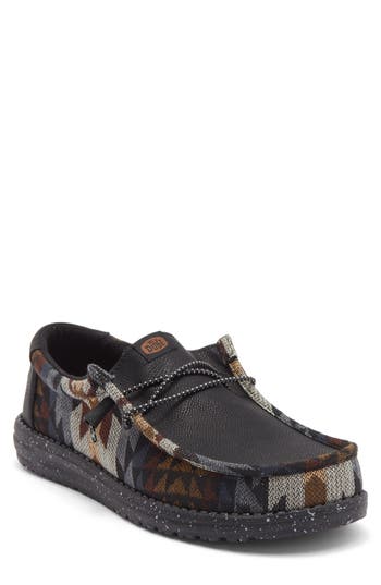 Hey Dude Wally Walls Banjo Sneaker In Multi