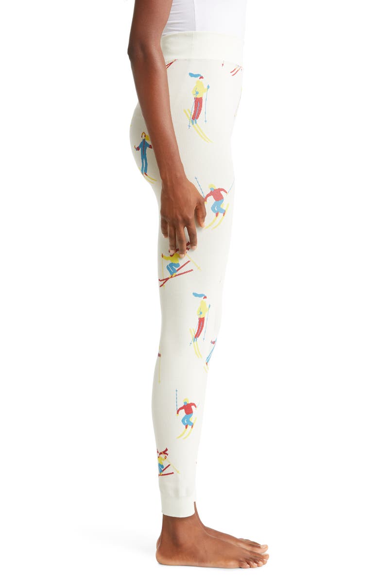 Sweaty Betty Ski Jacquard Base Layer Leggings, Alternate, color, 