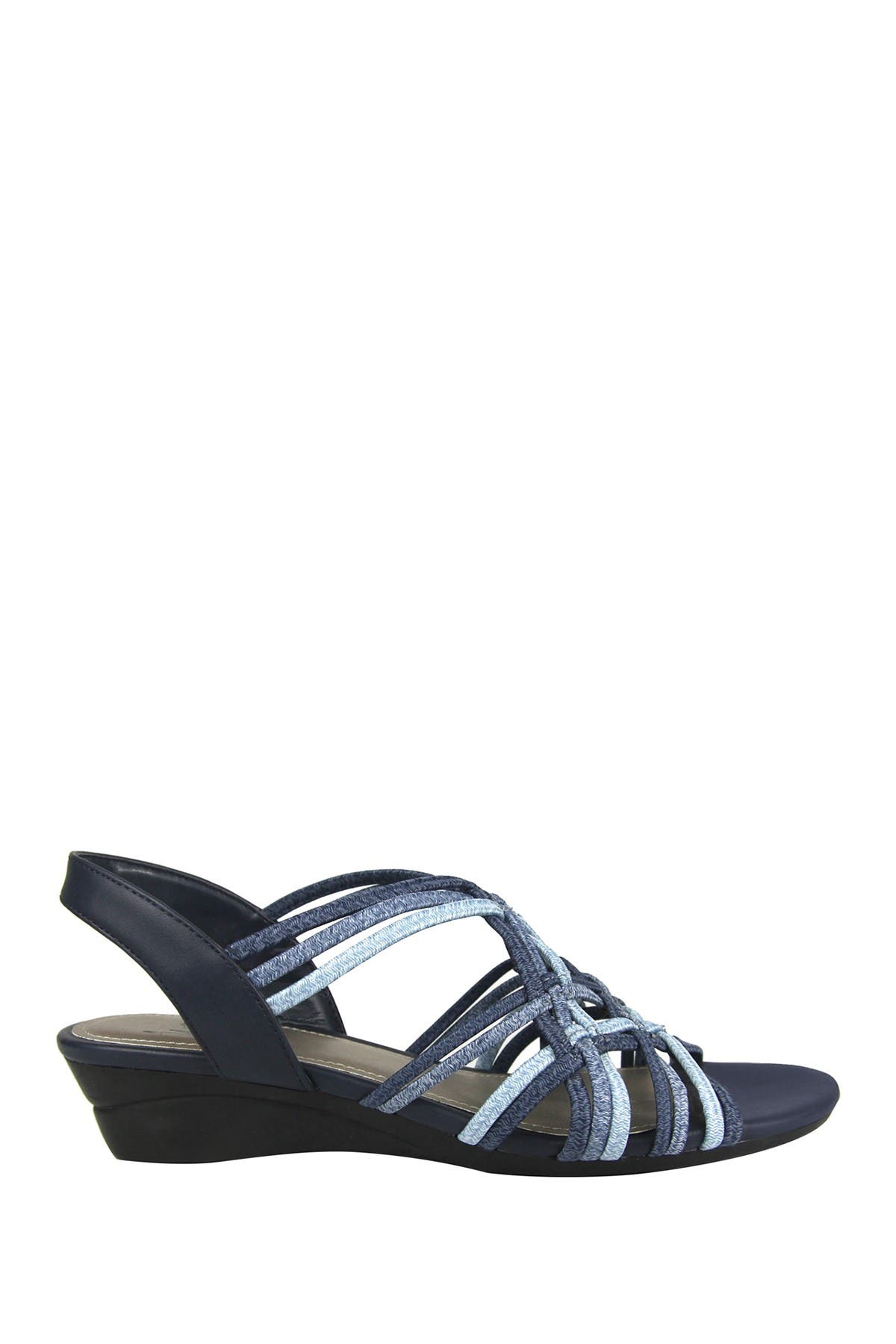 Impo Rainelle Stretch Wedge Sandal - Wide Width Available, Alternate, color, 