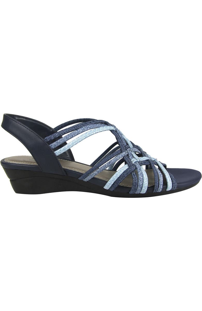 Impo Rainelle Stretch Wedge Sandal - Wide Width Available, Alternate, color,