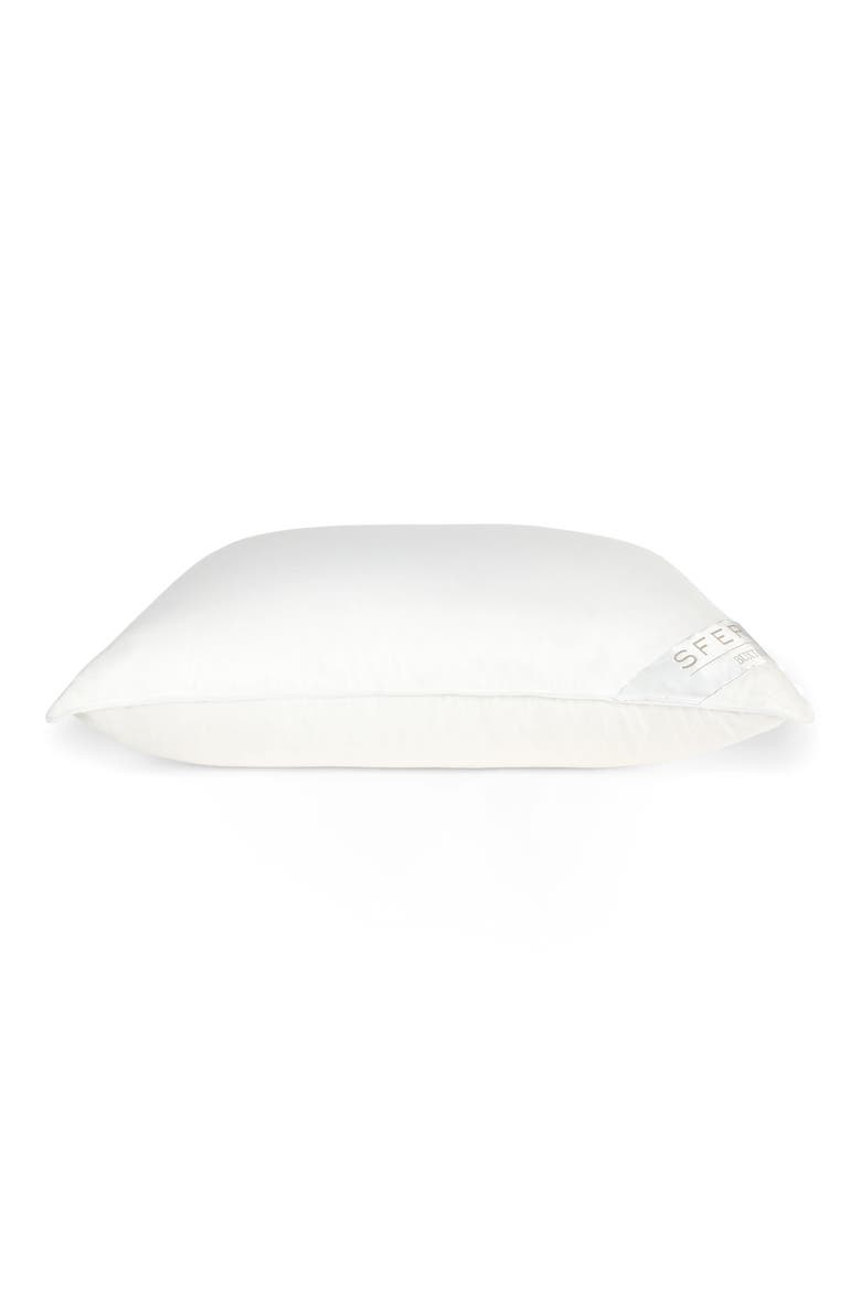 Buxton King White Goose Down Pillow, Alternate, color, WHITE