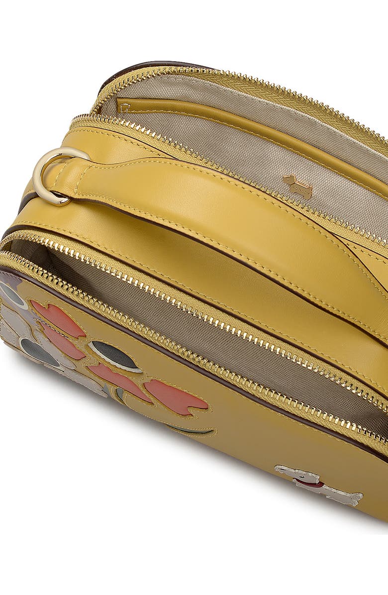 Radley Floribunda Crossbody Bag, Alternate, color, Ochre
