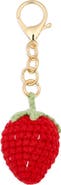 Leith Crochet Strawberry Bag Charm