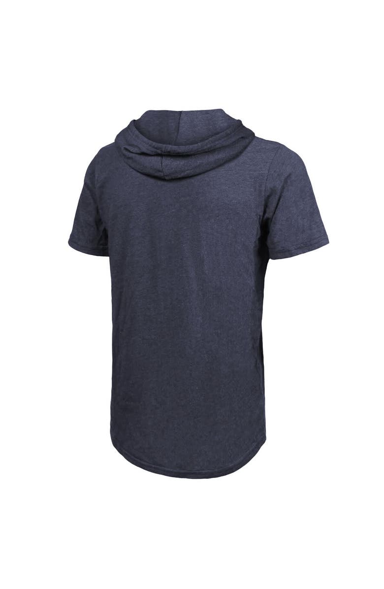 Majestic Threads Men's Majestic Threads Navy Indiana Pacers Tri-Blend Hoodie T-Shirt, Alternate, color, Navy