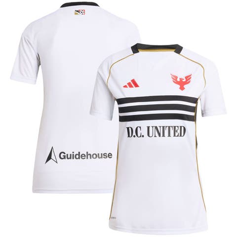 Women's adidas White D.C. United 2025 Third Replica Jersey