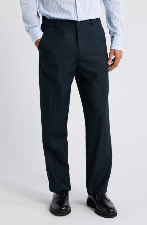 Sanoah Wide Leg Wool Blend Pants