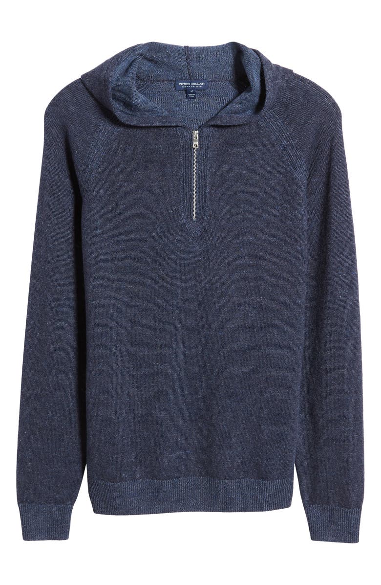 Peter Millar Crown Crafted Holden Linen Blend Hoodie, Alternate, color, 
