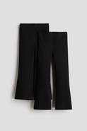 H&M 2-pack Flared Leggings