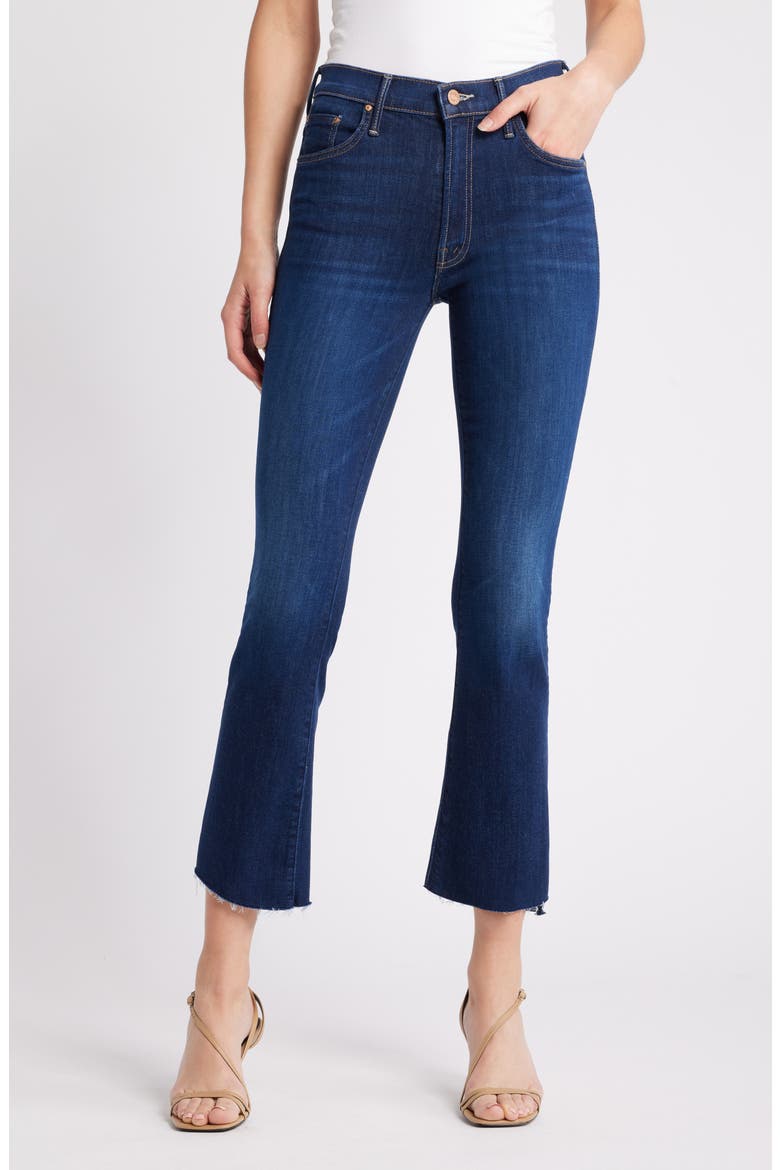 The Insider Step Hem Crop Bootcut Jeans, Main, color, OFF LIMITS