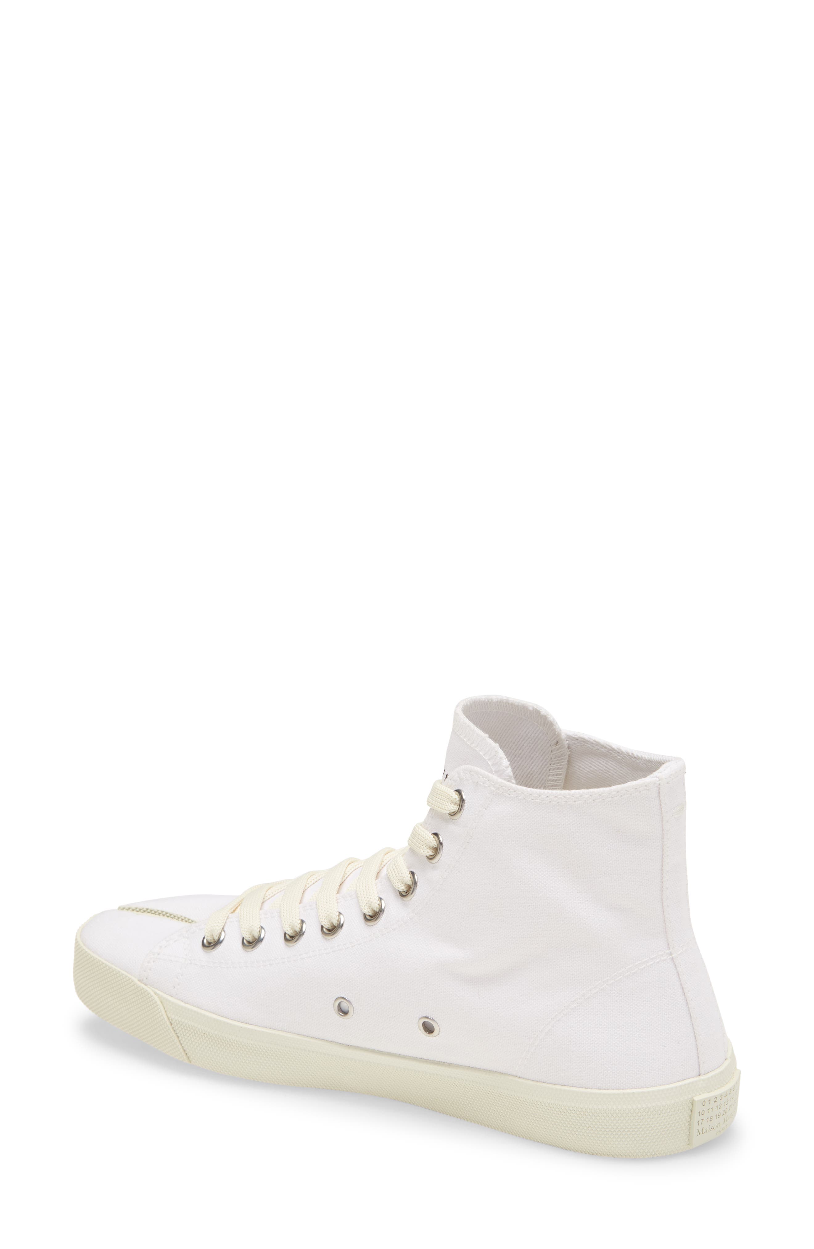 Maison Margiela Tabi High Top Sneaker, Alternate, color, 