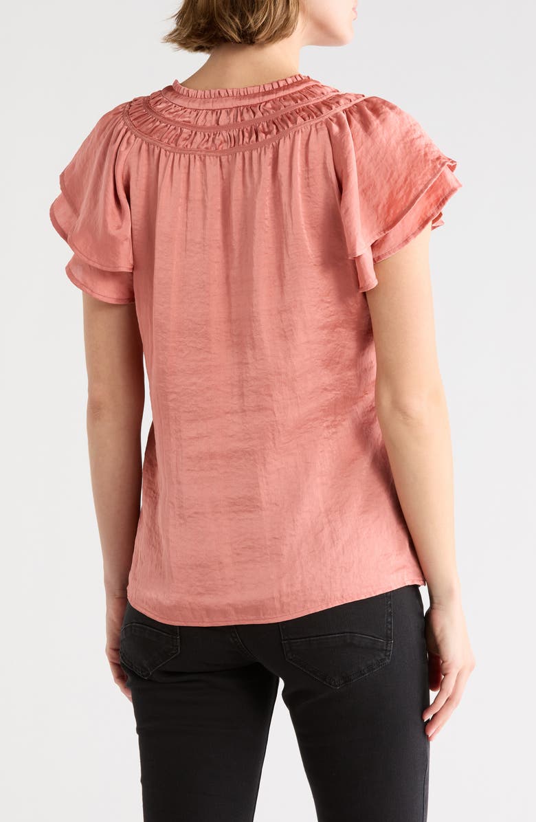 PAIGE Moriah Top, Alternate, color, Pink Terracotta