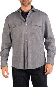 TailorByrd Melange Twill Shirt