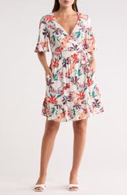 Lovestitch Short Sleeve Wrap Dress