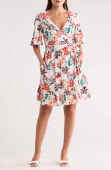 Lovestitch Short Sleeve Wrap Dress