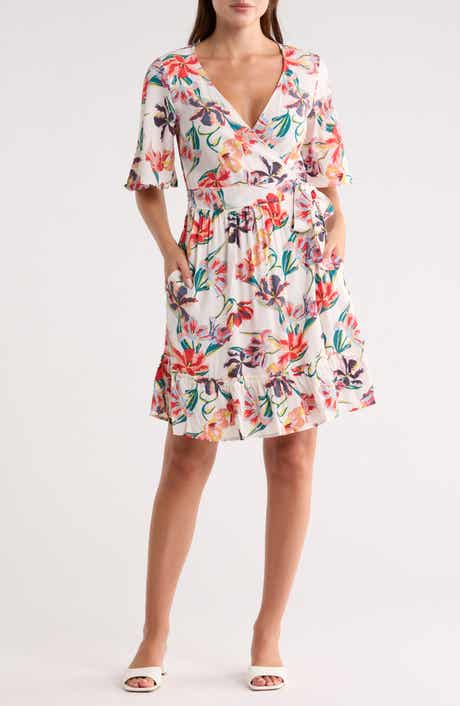 Lovestitch Short Sleeve Wrap Dress