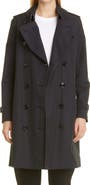 Burberry Kensington Cotton Trench Coat