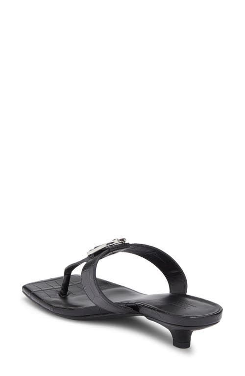Nordstrom Rack Isabel Kitten Heel Sandal In Black