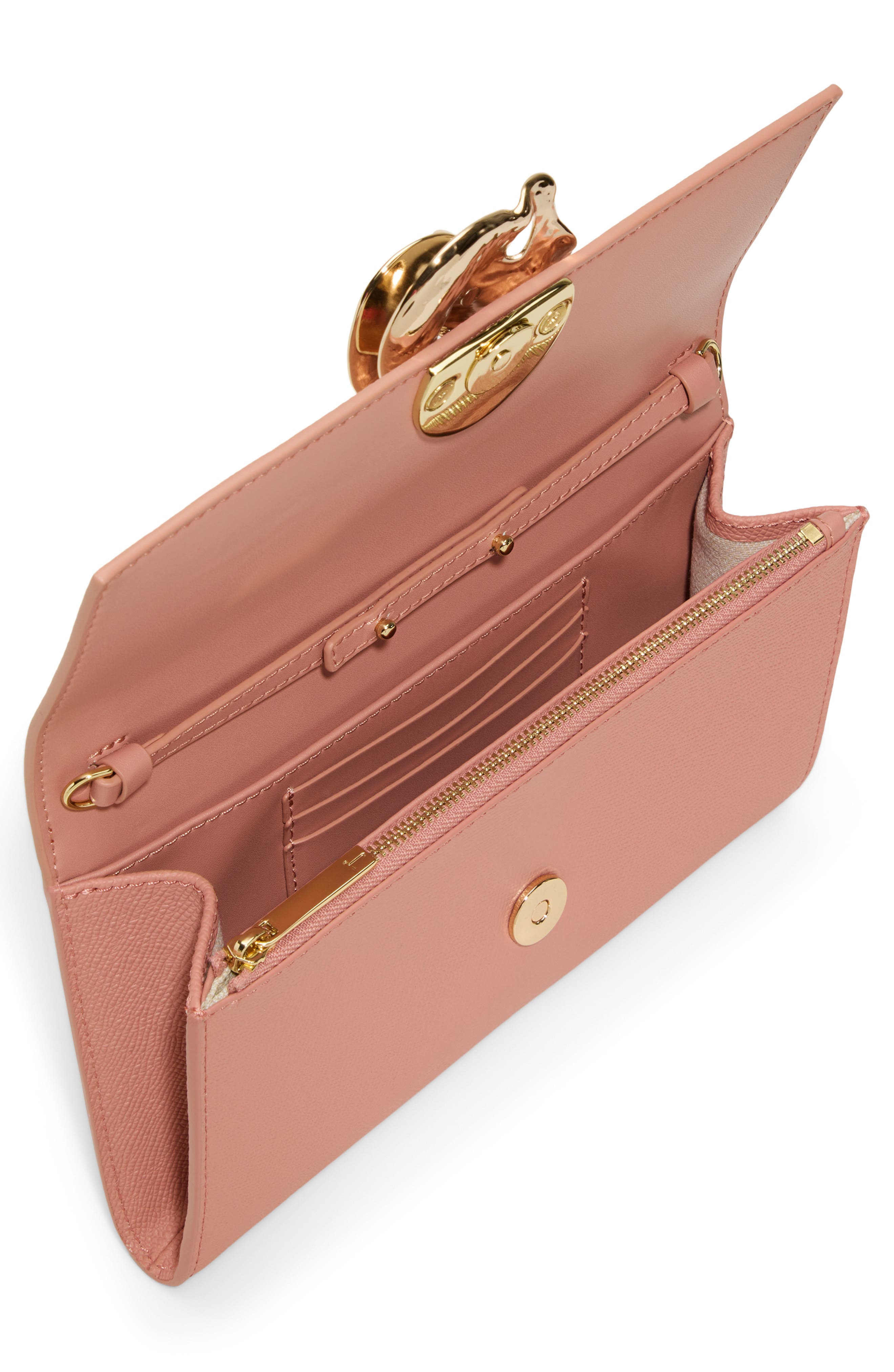 Kira Rose Convertible Crossbody, Alternate, color, DARK ROSE