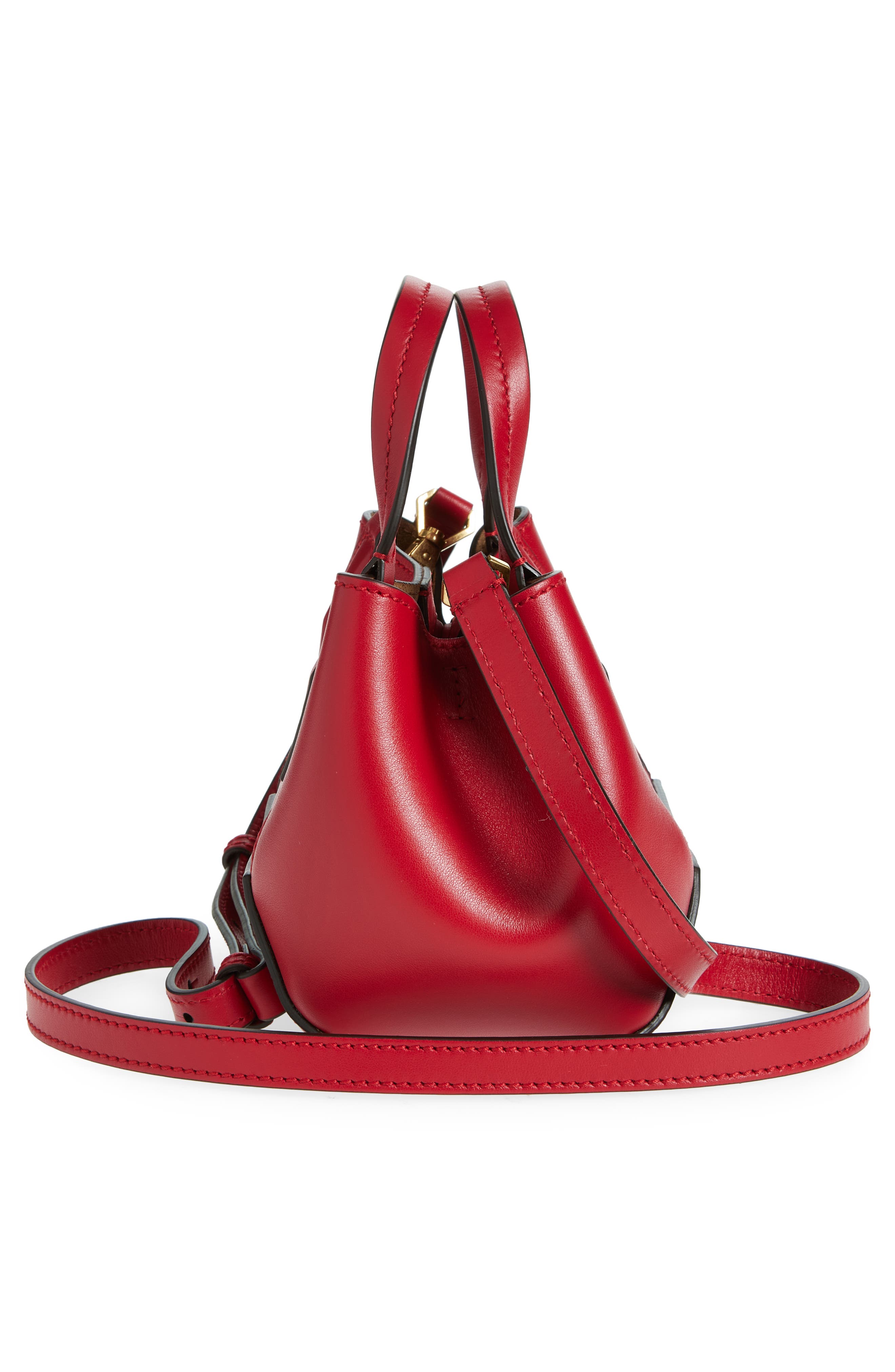 Jimmy Choo Extra Small Diamond Leather Tote, Alternate, color, 
