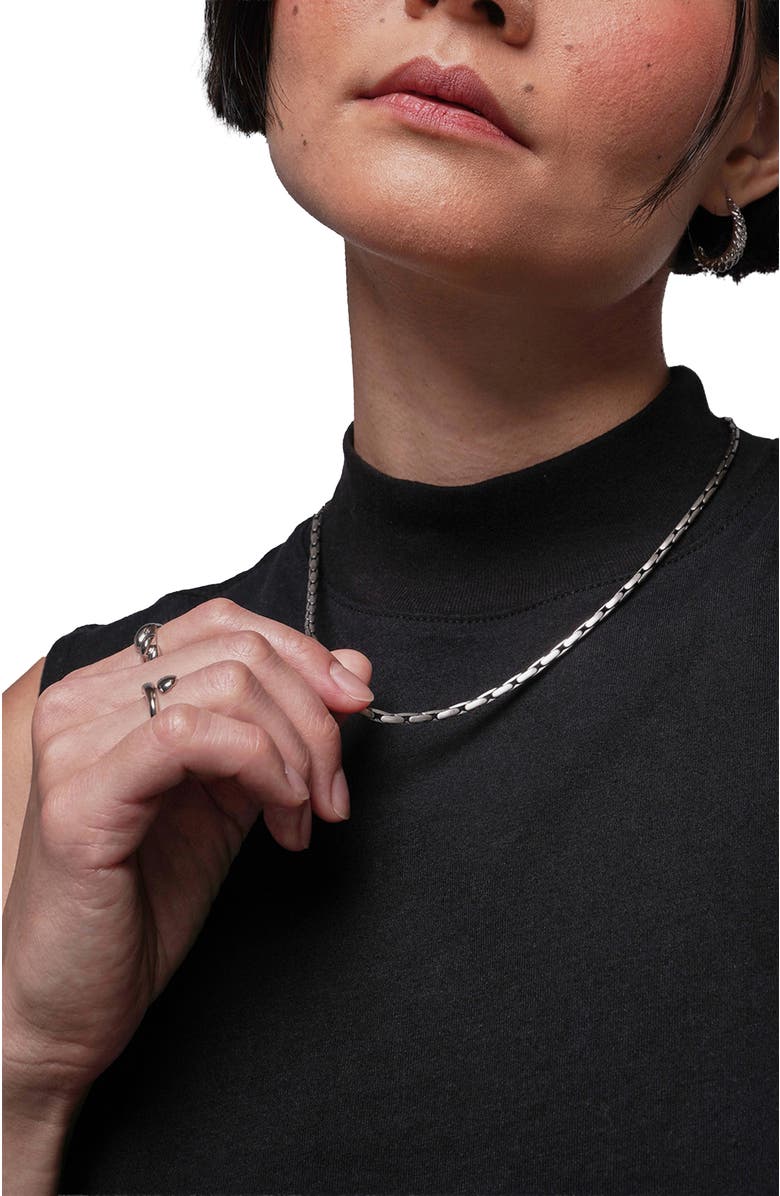 WILDFANG The Everyday Mock Neck Tank, Alternate, color, Black