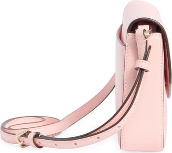 envelope flap leather crossbody bag