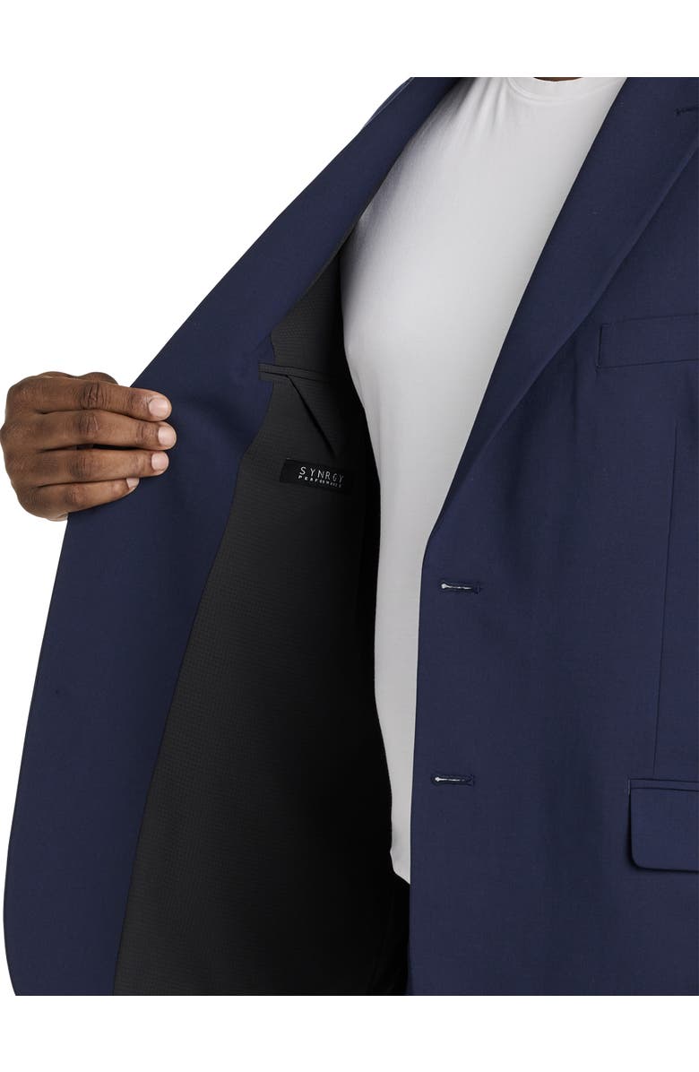 Synrgy by DXL Machine Washable Modern-Fit Suit Jacket, Alternate, color, Navy